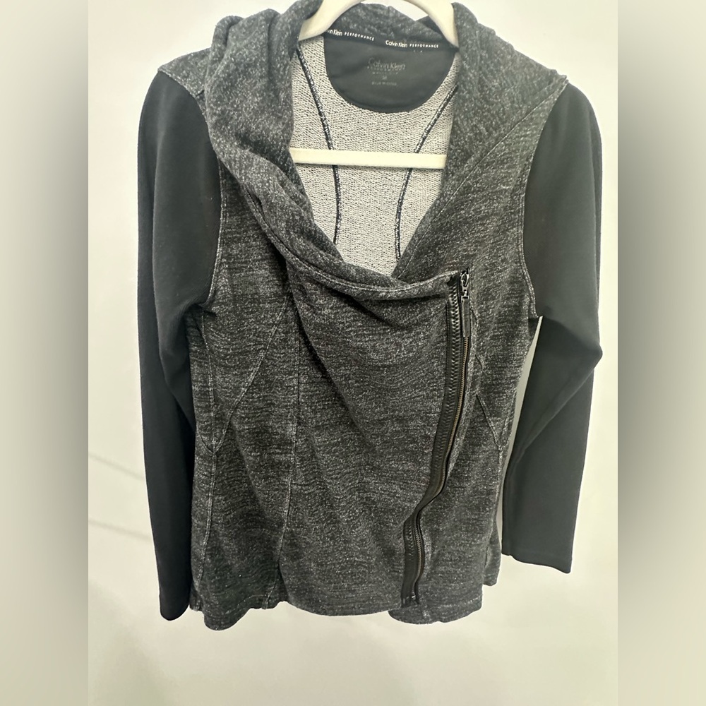 8/$20  Calvin Klein Charcoal Performance Hoodie Medium